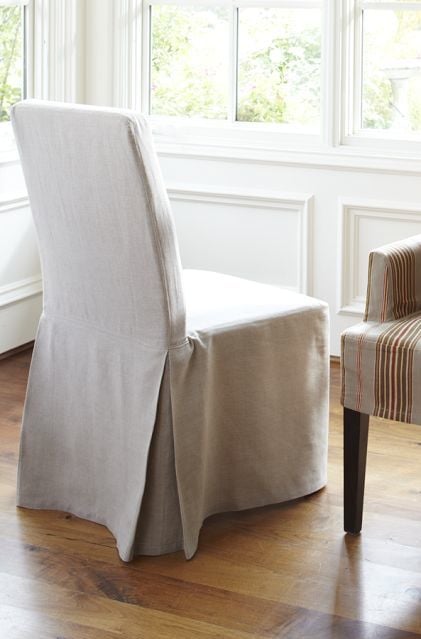 Dining Chair Covers With Skirt Flash, Dining Room Chair Covers With Skirt