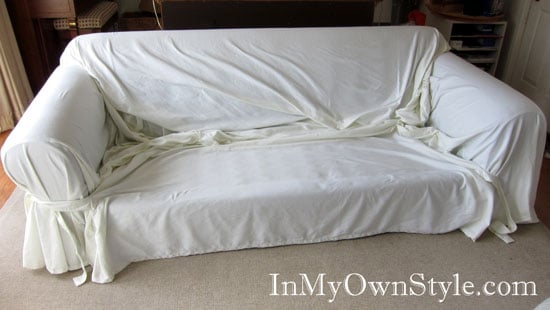 How To Diy Slipcovers Sofa Covers For, How To Cover Sofa With A Throw